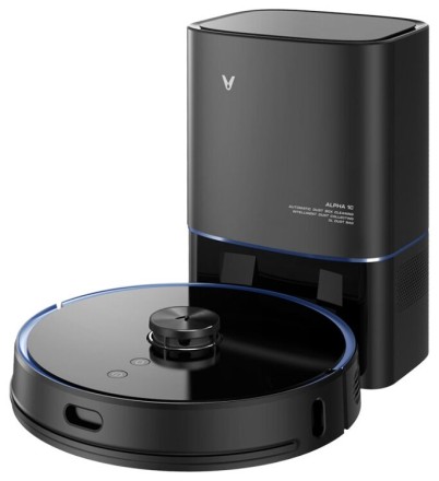  Робот-пылесос с базой самоочистки Viomi Vacuum Cleaner Alpha S9 (V-RVCLMD28B) черный