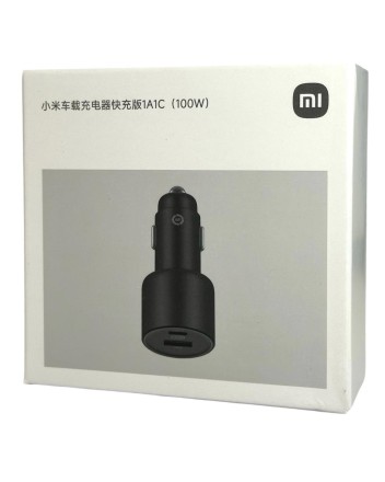  Автомобильное зар. устр. Xiaomi Xiaomi Mi Car Charger 100W 1USB/1USB-C BHR4460CN/CC07ZM черное