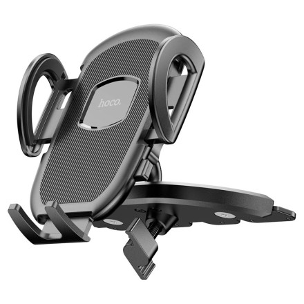  Держатель в автомобиль в CD SLOT Hoco H11 с зажимом черный
