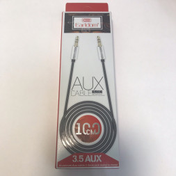 Аудиокабель AUX 3,5mm Earldom 1м AUX15 черный