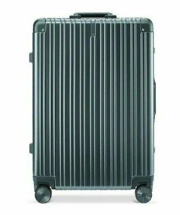  Чемодан 90 Points пластик 50.5 см, 20" 33л зеленый