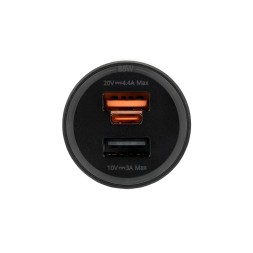 Автомобильное заряд. устр. Huawei P0015 2USB/1C 4.4A 88W черное