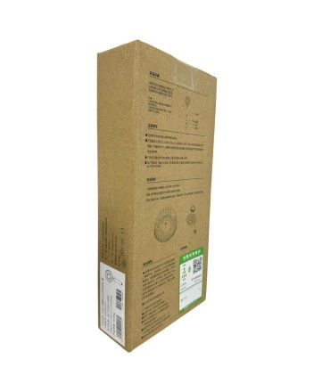  Лейка для душа Dabai diiib 115мм DXHS015-1 бело-оранжевый