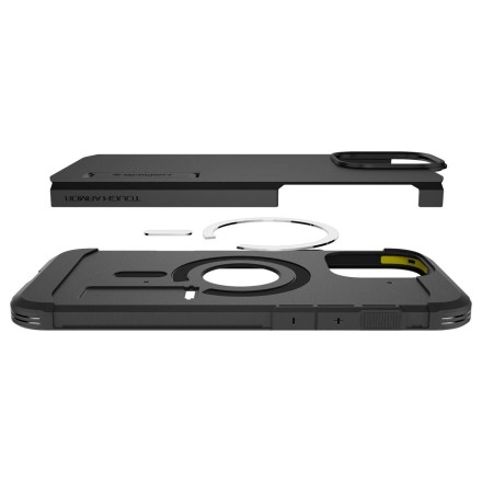  Накладка для i-Phone 16 Pro 6.3&quot; Spigen Tough Armor MagSafe (ACS08146) черный