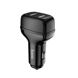 Автомобильное заряд. устр. Hoco Z36 2USB 2.4A + Lightning черное