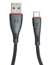 Usb Кабель-зарядка Type-C EOFE AC21 2.4A 1м черный