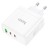  Сетевое зар. устр. Hoco N30 GaN 1USB/2USB-С 65W белое