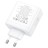  Сетевое зар. устр. Hoco N30 GaN 1USB/2USB-С 65W белое