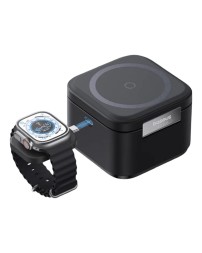 Беспроводная зарядная станция Baseus MagPro 2-in-1 Magnetic Charger 25W черный P10264100123-01