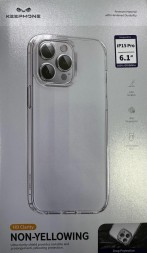 Накладка для i-Phone 15 Pro Keephone Non-Yellowing прозрачный