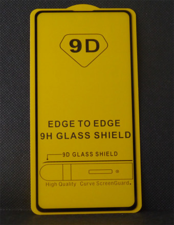 Защитное стекло для Samsung Galaxy S10 Lite (2021) 9D черное