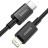  Кабель-зарядка Type-C на Lightning Baseus Superior 1м (CATLYS-A01) 20W черный