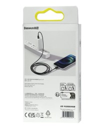 Кабель-зарядка Type-C на Lightning Baseus Superior 1м (CATLYS-A01) 20W черный