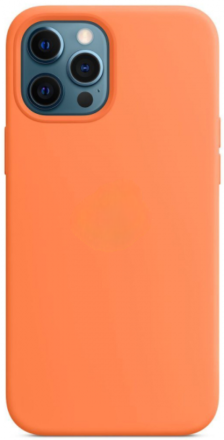  Чехол-накладка i-Phone 13 Pro Max Silicone icase №02 абрикосовая