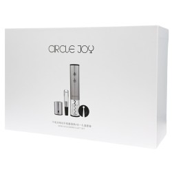 Винный набор Circle Joy 4 in 1 Set in a Gift Box CJ-TZ02 серебристый