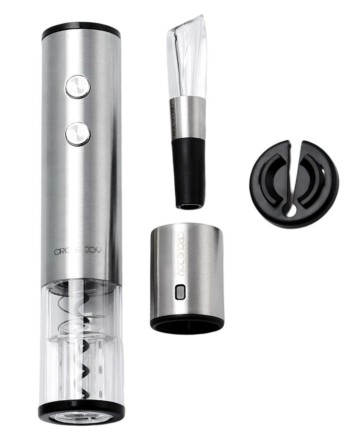  Винный набор Circle Joy 4 in 1 Set in a Gift Box CJ-TZ02 серебристый