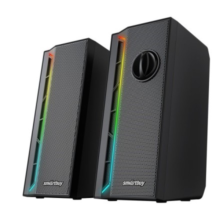  Акустическая система 2.0 SmartBuy Neon Melody 2, USB 6Вт (SBA-4600) черная