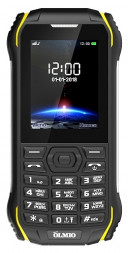 Мобильный телефон Olmio X05 2,4&quot;/1700 mAh/камера 1,3мп/IP68/MicroSD черно-желтый