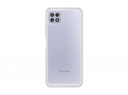 Накладка силикон тонкий 2.0мм Samsung Galaxy A22 4G прозрачный