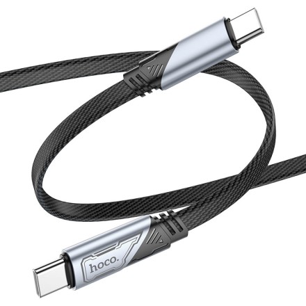  Usb Кабель-зарядка Type-C на Type-C Hoco U119 3A 60W 1.2м черный