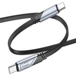 Usb Кабель-зарядка Type-C на Type-C Hoco U119 3A 60W 1.2м черный