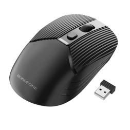 Мышь беспроводная Borofone BG5 USB/DPI 1600/4 кнопки/1AAA черная
