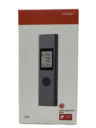  Дальномер лазерный Laser Range Finder 25м LS2 серый