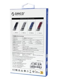 Внешний корпус для SSD M2 Orico TCM2-C3 10Gbps USB-C Синий