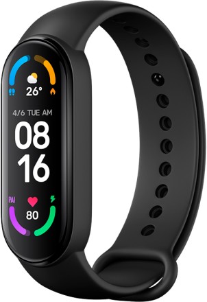 Фитнес-браслет Xiaomi Mi Band 6 EU черный 