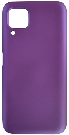  Накладка для Huawei P40 Lite/Nova 7i/Nova 6SE Silicone cover сиреневая