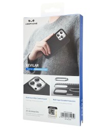 Накладка для i-Phone 16 Pro Keephone Kevilar MagSnap черный