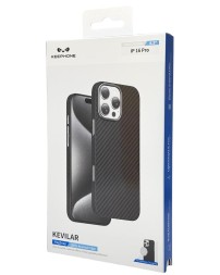 Накладка для i-Phone 16 Pro Keephone Kevilar MagSnap черный
