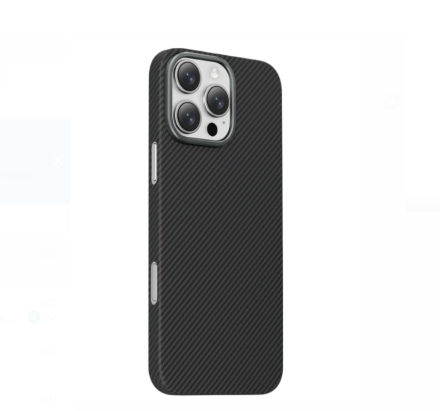 Накладка для i-Phone 16 Pro Keephone Kevilar MagSnap черный