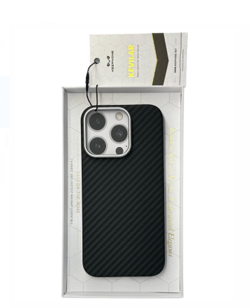  Накладка для i-Phone 16 Pro Keephone Kevilar MagSnap черный