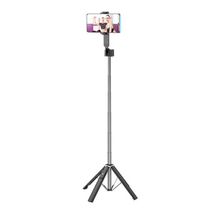  Монопод с пультом ДУ Hoco K18 BT4.0/4.5"-7"/97см черный