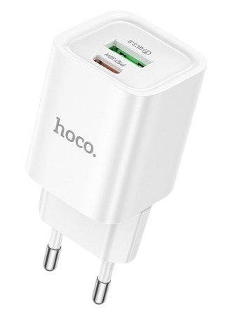  Сетевое зар. устр. Hoco C149A 1USB/1C 30W/18W белое