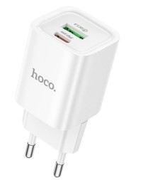 Сетевое зар. устр. Hoco C149A 1USB/1C 30W/18W белое