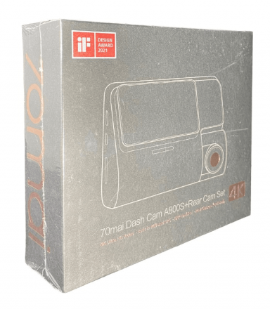 Видеорегистратор Xiaomi 70mai Dash Cam Rear Cam Set A800S-1 чёрный
