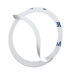 Магнитное кольцо Baseus Halo Magnetic для смартфонов (2шт.) (PCCH000012) серебристое