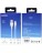  Usb Кабель-зарядка Type-C EOFE AC21 2.4A 1м белый