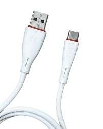 Usb Кабель-зарядка Type-C EOFE AC21 2.4A 1м белый