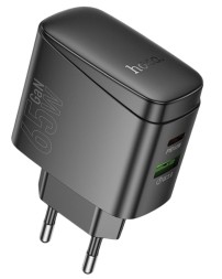 Сетевое зар. устр. Hoco CS63A 1USB/1C 65W черное
