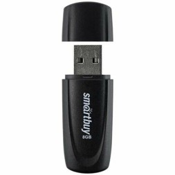 USB флеш накопитель Smartbuy 8GB Scout (SB008GB2SCK) черный