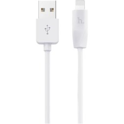 Usb Кабель-зарядка Lightning Hoco X1 Rapid 2.4A 2м силиконовый белый