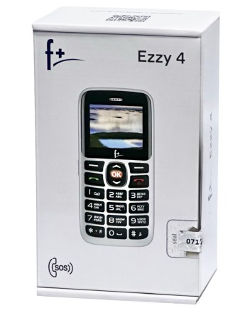  Мобильный телефон F+ Ezzy 4 1.77"/128x160/600mAh/2 SIM/MicroSD/ серебристый