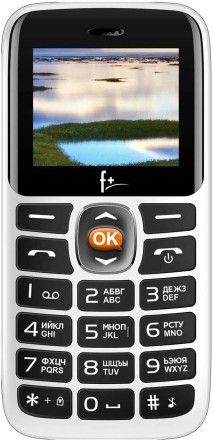  Мобильный телефон F+ Ezzy 4 1.77"/128x160/600mAh/2 SIM/MicroSD/ серебристый