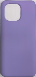 Накладка для Xiaomi Mi 11 Silicone cover без логотипа лаванда
