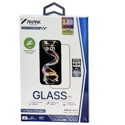 Защитное стекло i-Phone 17 Pro Max 6.9" Anank 2.5D Full Glass Treatment черное