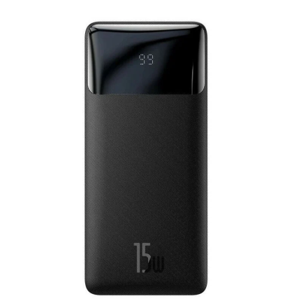  Powerbank Baseus Bipow Digital Display 15W 30000mAh (PPDML-K01) черный