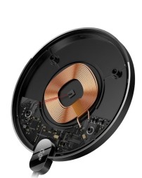 Беспроводное зарядное устройство Baseus Digital LED Display Gen 2 15W (CCED000001) черное